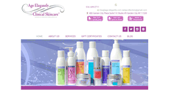 Desktop Screenshot of age-elegantly.com